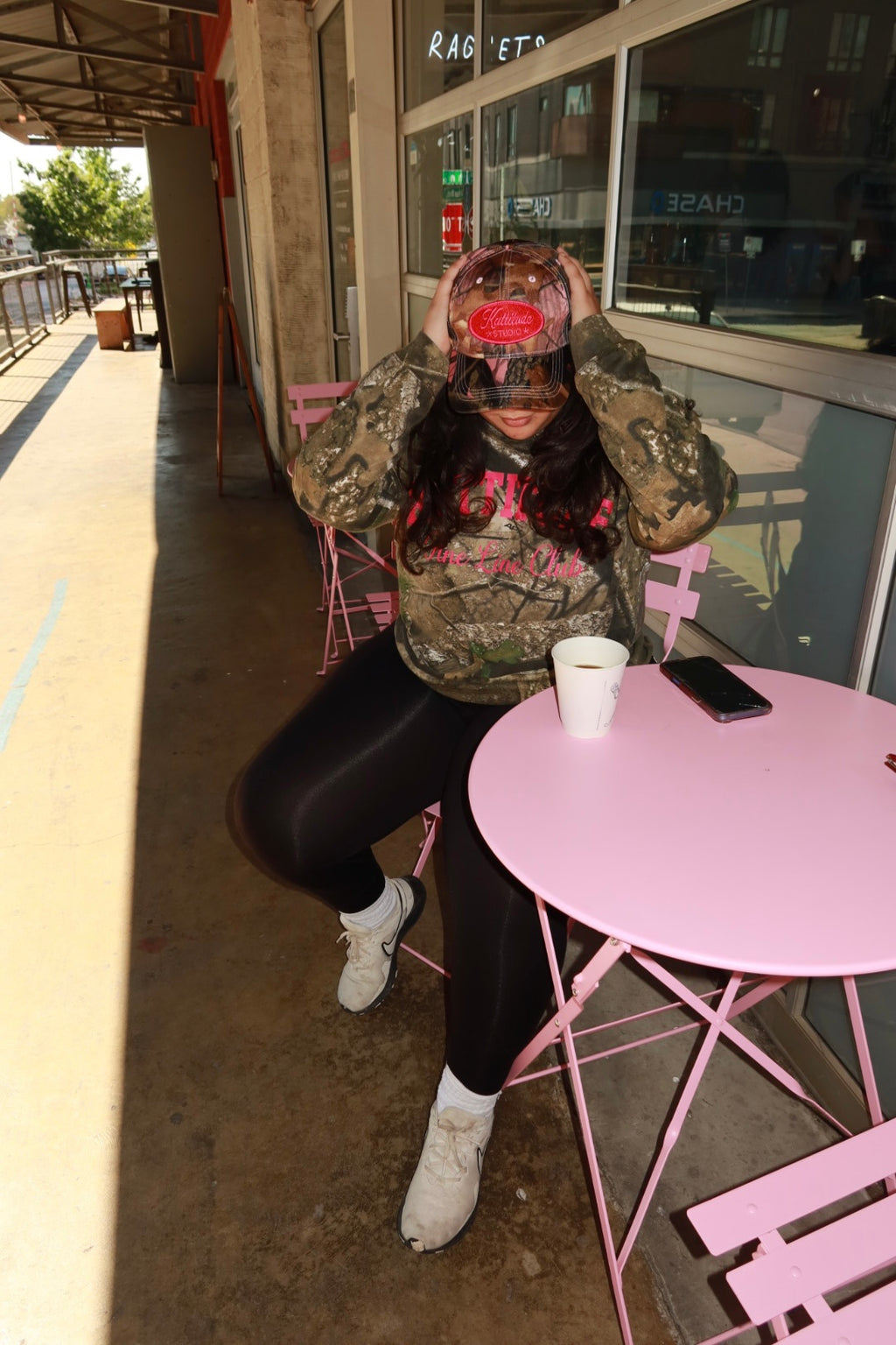 Kattitude Studio Pink Camo Hat