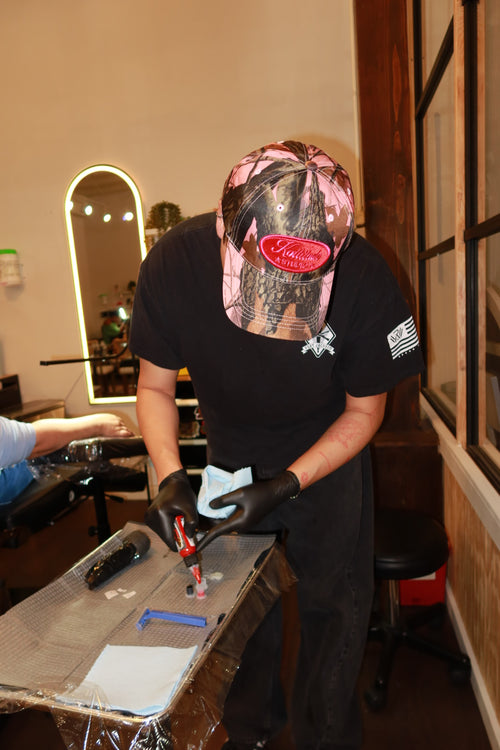 Kattitude Studio Pink Camo Hat